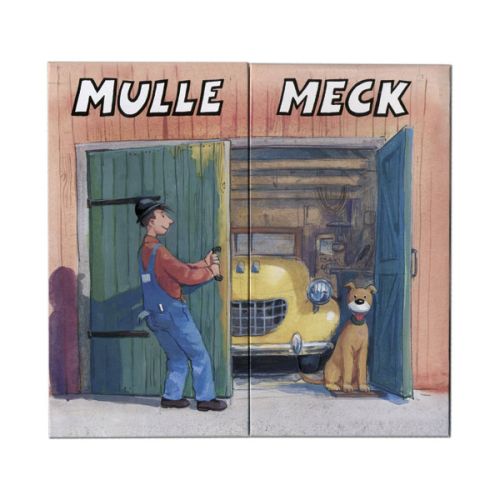 Brevmappe Mulle Meck - Mik Mekanik