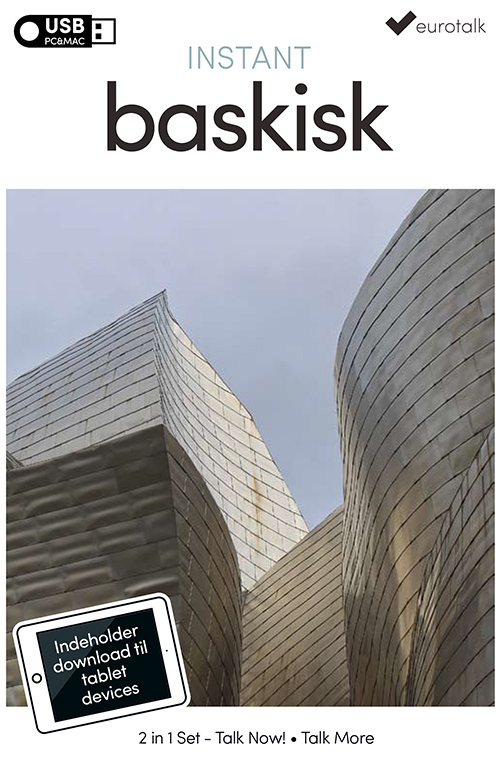 Baskisk begynder- og parlørkursus USB & download