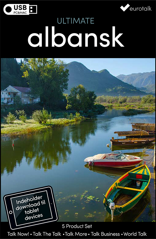 Albansk samlet kursus USB & download