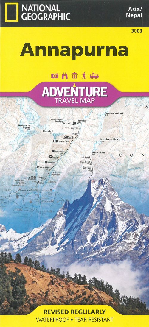Annapurna Adventure Travel Map