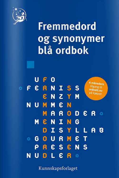 Fremmedord og synonymer blå ordbok  (8.utg.)