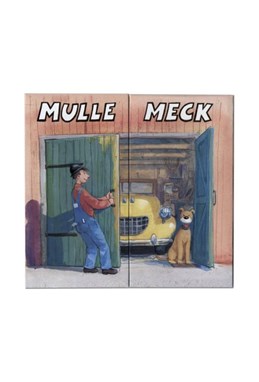 Brevmappe Mulle Meck - Mik Mekanik