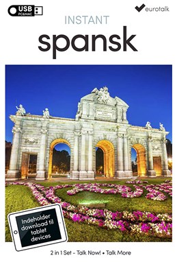 Spansk begynder- og parlørkursus USB & download