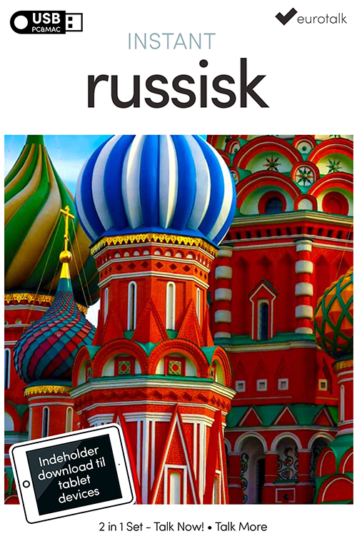 Russisk begynder- og parlørkursus USB & download
