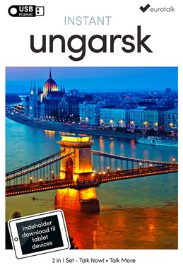 Ungarsk  begynder- og parlørkursus USB & download