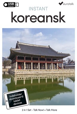 Koreansk begynder- og parlørkursus USB & download