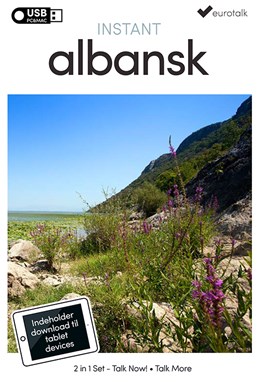 Albansk begynder- og parlørkursus USB & download