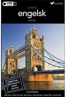Britisk engelsk samlet kursus USB & download