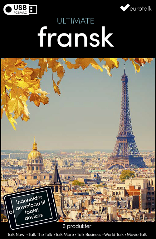 Fransk samlet kursus USB & download