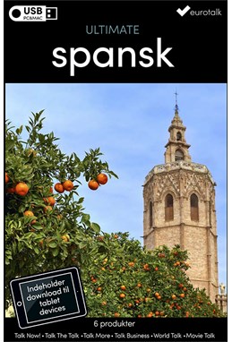 Spansk samlet kursus USB & download