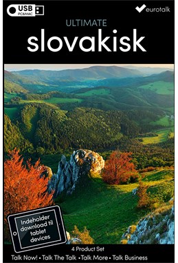 Slovakisk samlet kursus USB & download