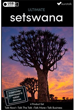 Setswana samlet kursus USB & download