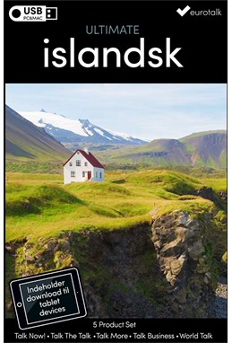 Islandsk samlet kursus USB & download