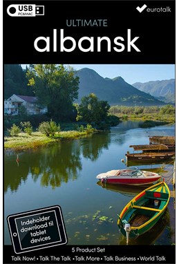 Albansk samlet kursus USB & download