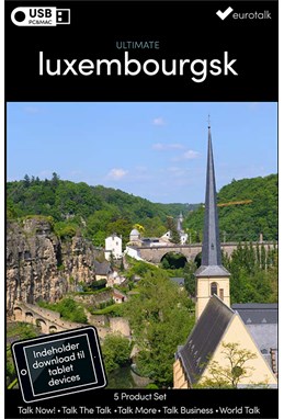 Luxemburgsk samlet kursus USB & download