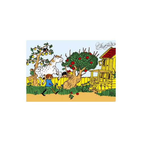 Pippi Långstrump Villa Villekulla - plakat