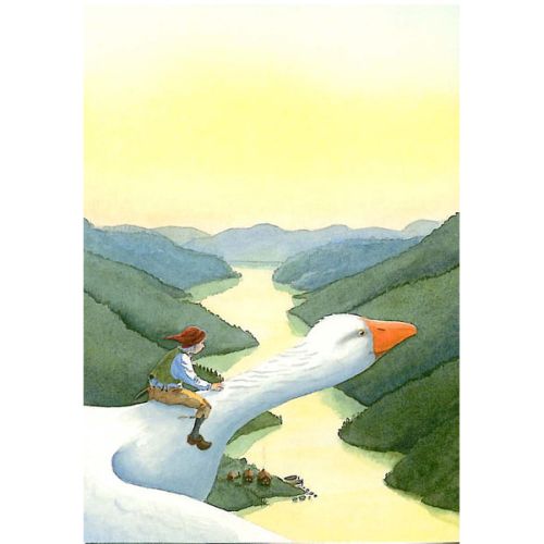 Nils Holgersson flyger - plakat