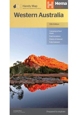 Western Australia, Hema Handy Map (13th ed.)