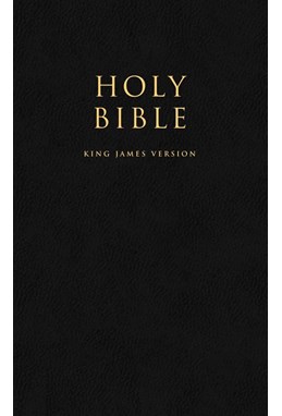Holy Bible: King James Version (PB) - Black Leatherette Edition