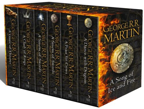 Game of Thrones (PB) - (A-format) Box - (Vol. 1-5) - (6 books) - A Song of Ice and Fire
