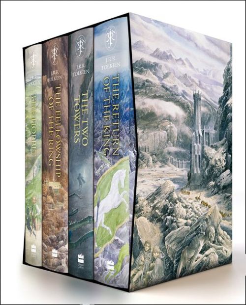 Hobbit & The Lord of the Rings Boxed Set, The (HB) - (4 volumes box)