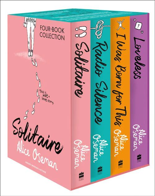 Alice Oseman Four-Book Collection Box Set (Solitaire, Radio Silence, I Was Born For This, Loveless) (PB) - B-format