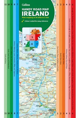 Ireland Handy Road Map
