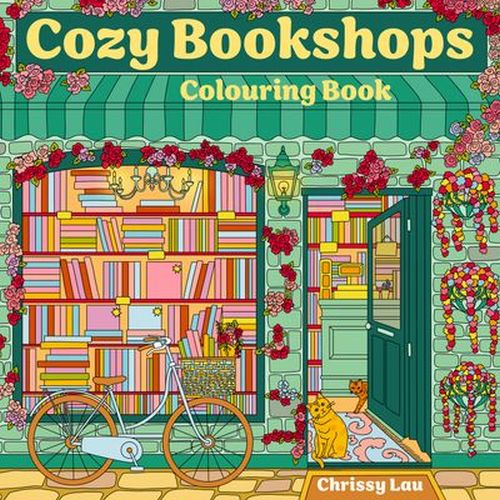 Cozy Bookshops: Colouring Book (PB)