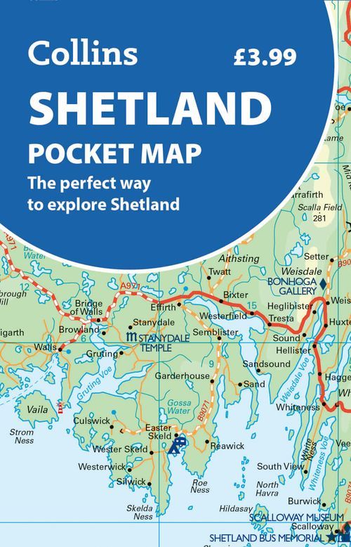 Shetland Pocket Map: The perfect way to explore the Shetland Islands
