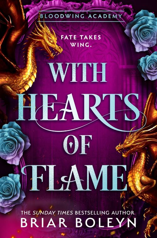 With Hearts of Flame (PB) - (4) Bloodwing Academy - C-format