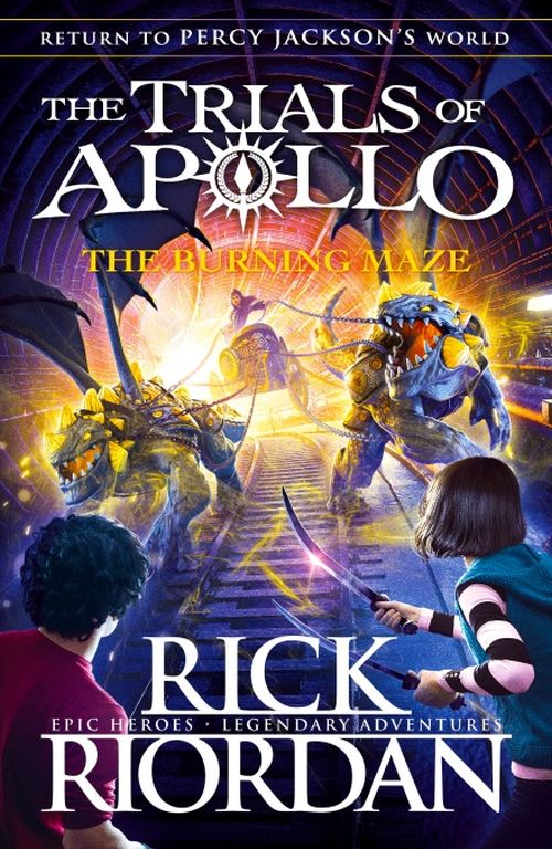 Burning Maze, The (PB) - (3) The Trials of Apollo - B-format