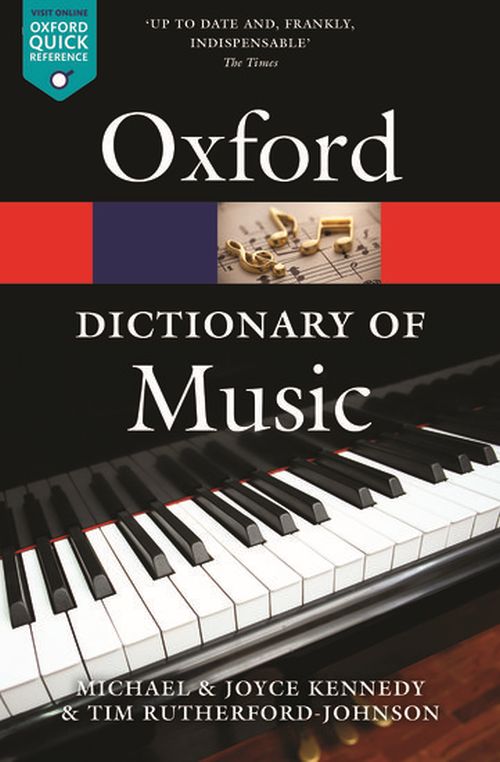 Oxford Dictionary of Music, The (PB)