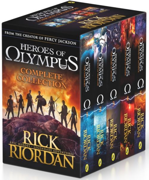 Heroes of Olympus Complete Collection: Lost Hero, Son of Neptune, Mark of Athena, House of Hades, Blood of Olympus (PB)