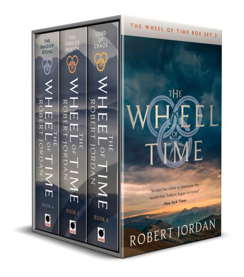 Wheel of Time Box Set 2: Books 4-6 (The Shadow Rising, Fires of Heaven and Lord of Chaos) (PB)