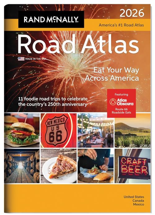 Rand McNally 2026 Road Atlas USA, Canada & Mexico (Folio)