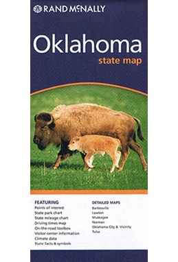 Oklahoma State Map, Rand McNally