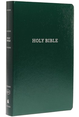 Holy Bible: King James Version (PB) - Green Leather-Look Edition