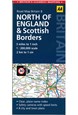 AA Road Map Britain 8: North of England & Scottish Borders