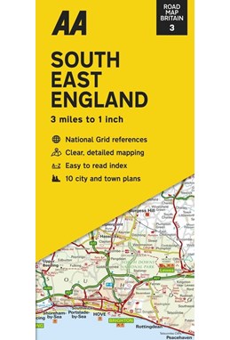 AA Road Map Britain 3: South East England