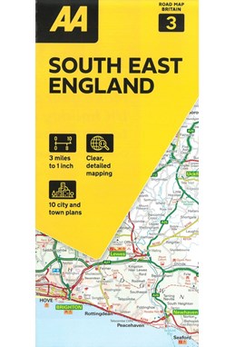 AA Road Map Britain 3: South East England