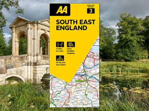 AA Road Map Britain 3: South East England
