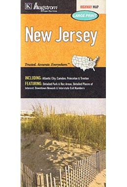 New Jersey, Hagstrom Highway Map