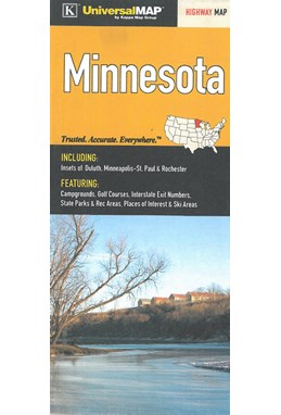 Minnesota Highway Map, UniversalMap