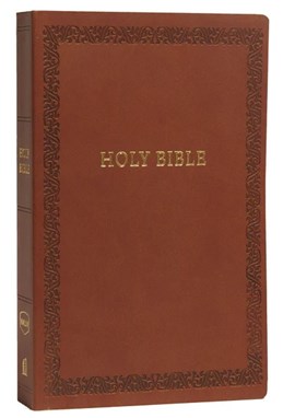 Holy Bible, New King James Version (NKJV) Brown Soft Leathertouch Edition (PB)