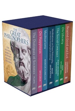 Great Philosophers Collection, The: Deluxe 7-Book Hardback Boxed Set (HB) - Arcturus Collector's Classics