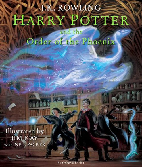 Harry Potter and the Order of the Phoenix (HB) - Illustrated Edition - (5) Harry Potter