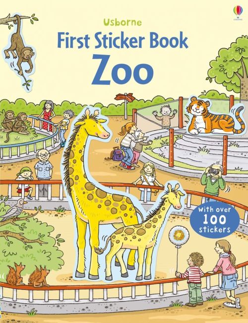 First Sticker Book Zoo (PB)