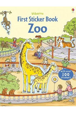 First Sticker Book Zoo (PB)
