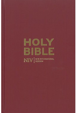 Holy Bible - New International Version (NIV) - Colour: Burgundy (HB)