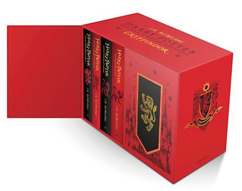 Harry Potter Gryffindor House Editions Hardback Box Set (HB) - (1-7) Harry Potter